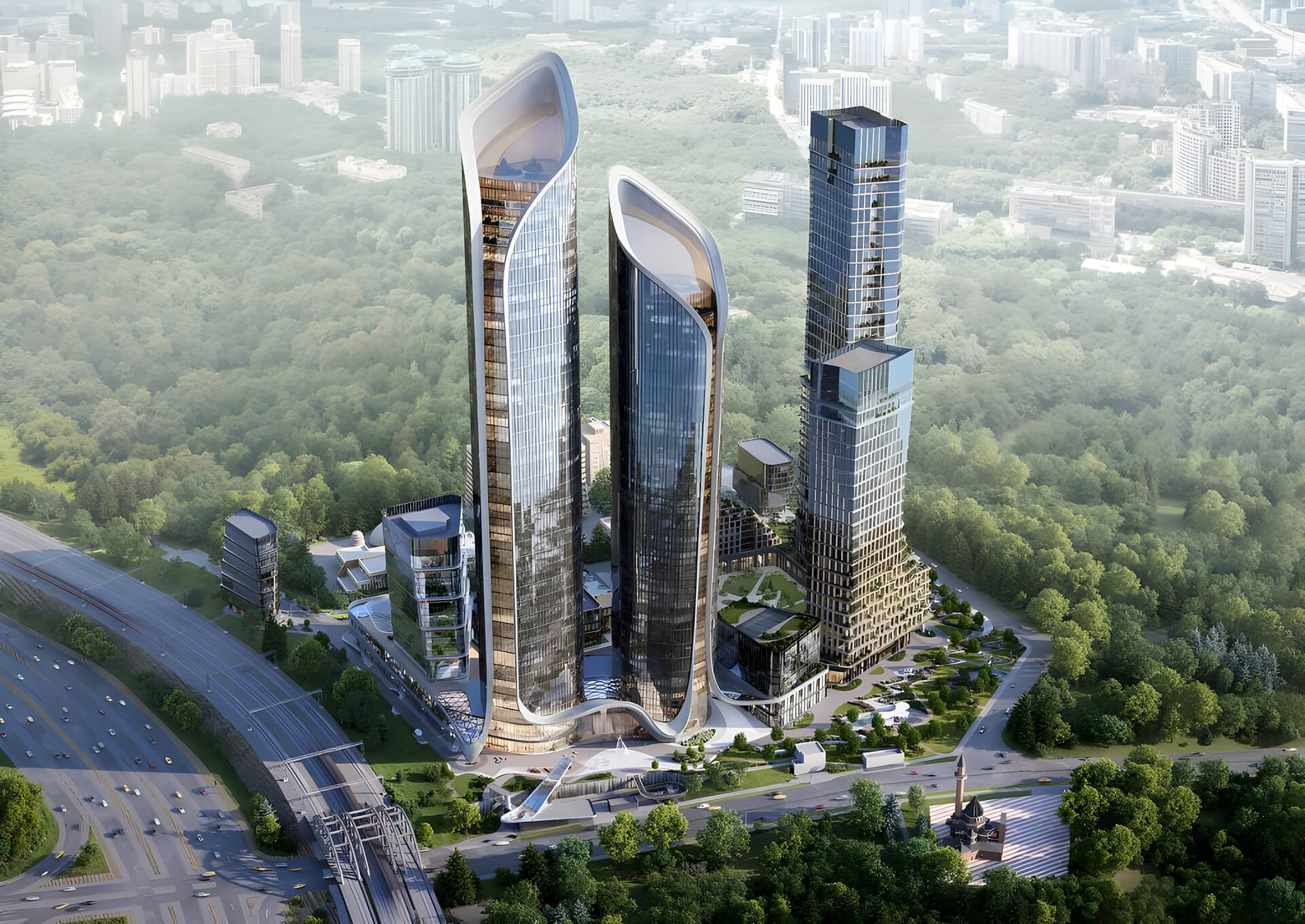 Расположение ЖК «Феномен города»